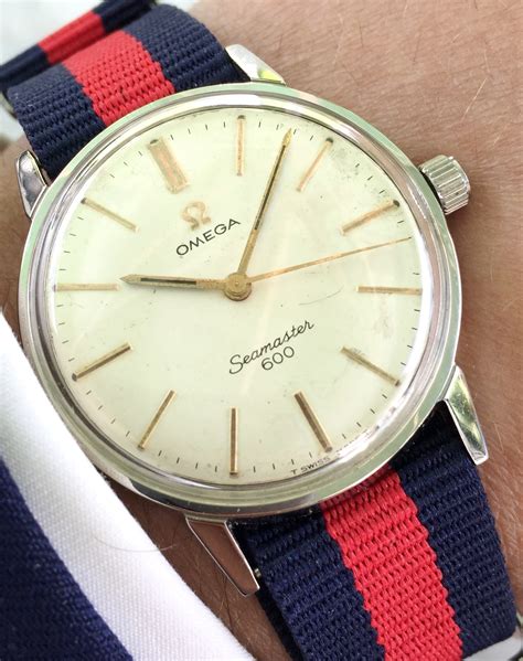 vintage Omega Seamaster strap